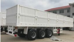 
										CIMC 3 Axles 13m 1200mm Sidewall Drop-side Trailer full									