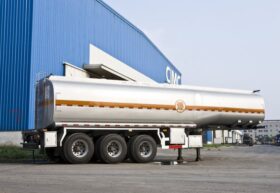  3 Axles Cement Tank Semi Trailer