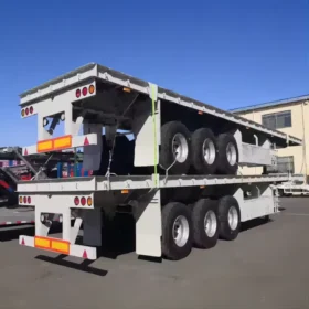 3 Axle 40 Ft Flatbed Trailer
