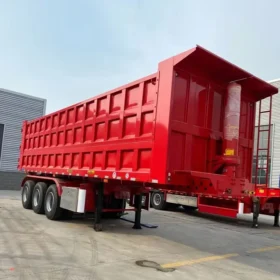 3 Axle dump semi trailer