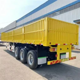 
										3 Axle Drop Side Semi Trailer  full									