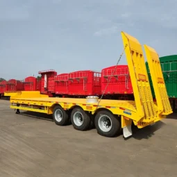
										3 Axles Gooseneck Lowbed Trailer full									