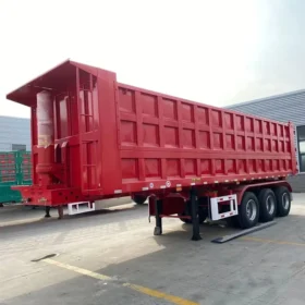 3 Axle dump semi trailer