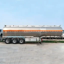 
										3 Axle 60 Ton Fence Cargo Semi Trailer full									